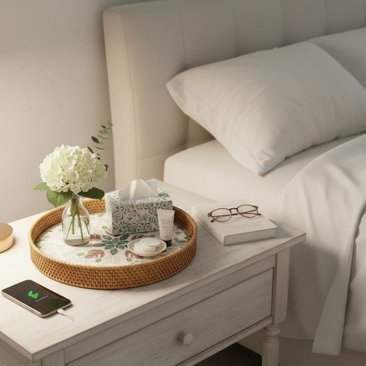 Bedside & Entryway Trays: Small Corners That Make Your Home Feel Finished
