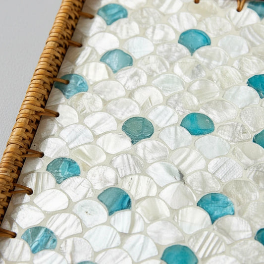 Ocean Wave Square Tray