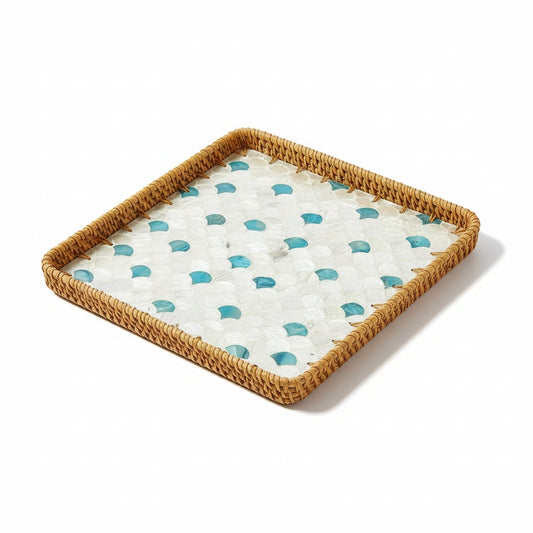 Ocean Wave Square Tray